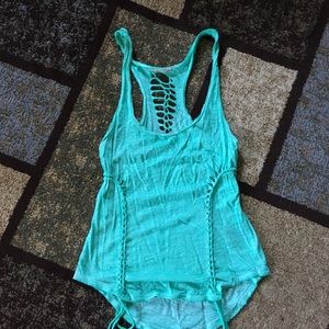 Neon Turquoise Tank
